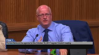 Council Study Session - 10/16/2017