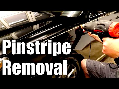 How To Remove Old Pinstripe Tape