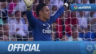 Debut de Keylor Navas con el Real Madrid en La Liga