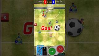 How to score with proper aim in soccer manager arena screenshot 5