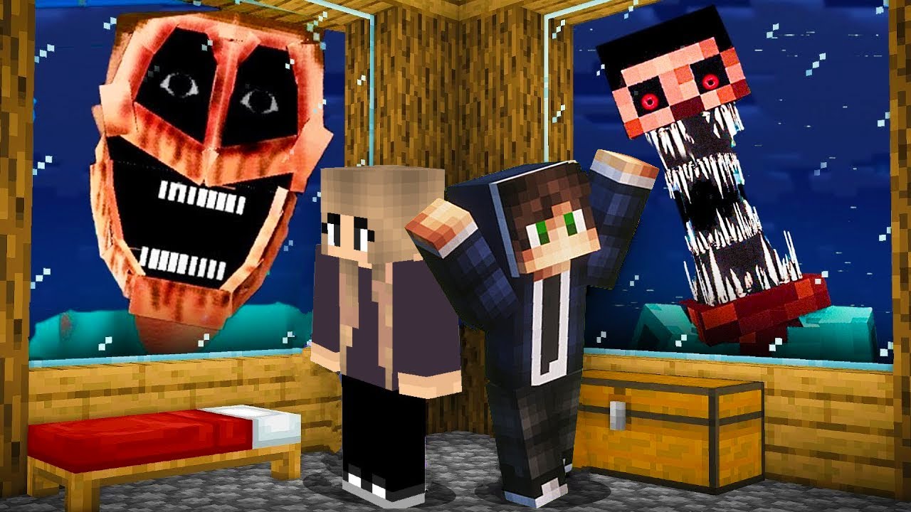 Sakrili Smo se Od Strašnog Imitatora I Anomalije U Minecraftu!!!