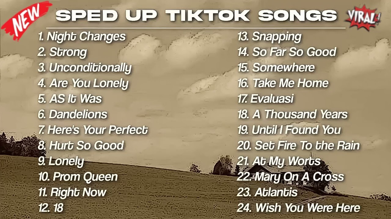 [NEW] ALBUM TIKTOK 2023 | SPEED UP + REVERB 🎶