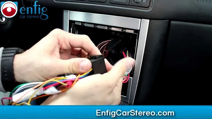 2004 R32 Volkswagen Radio installation guide Alpine ILX007