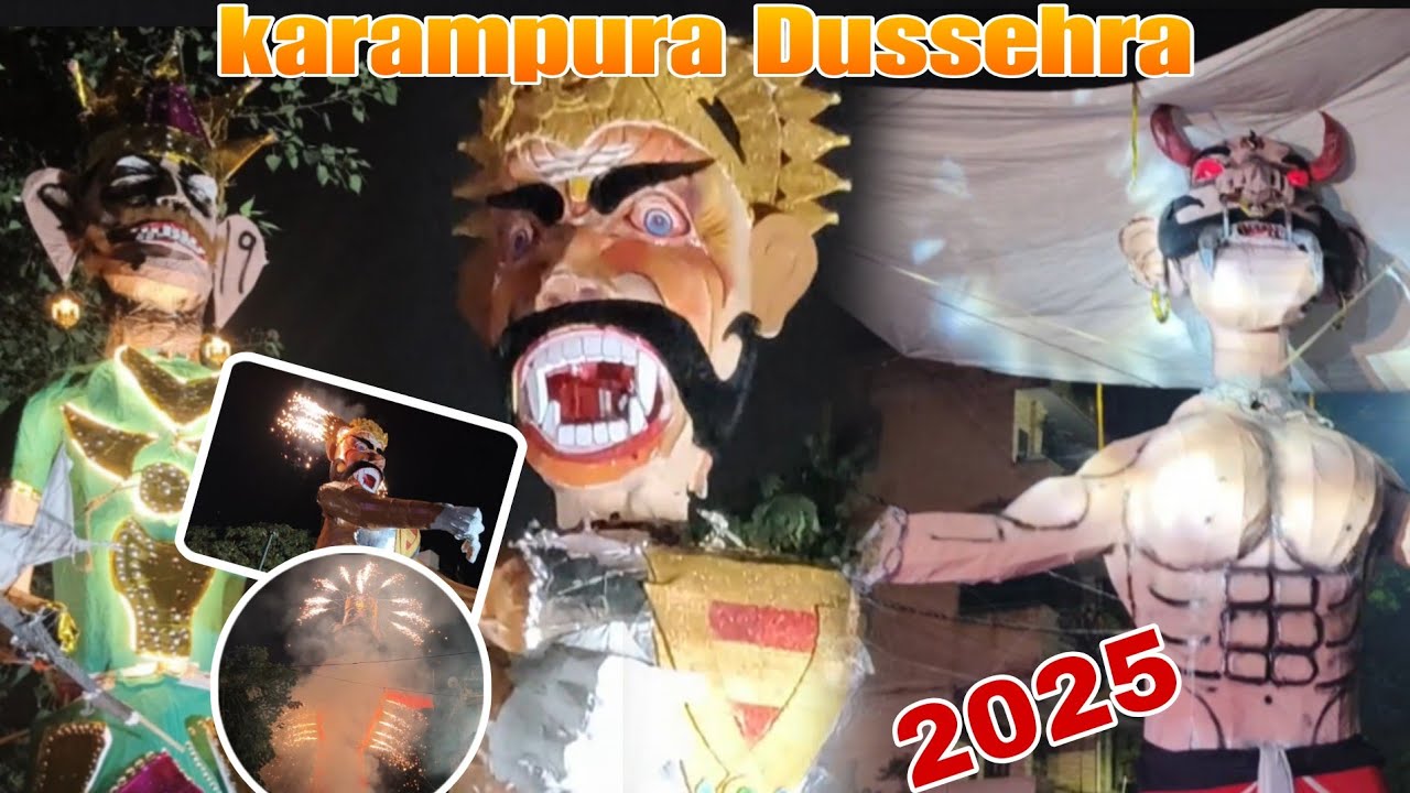 Karampura All Ravan 2025 ~ Dussehra 2025😈#ravan #karampuraravan 