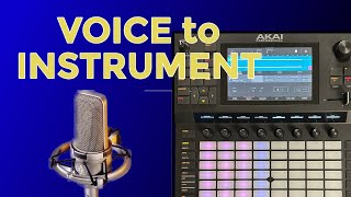 Make a Unique Keygroup Instrument with your Voice - Akai Force/MPC