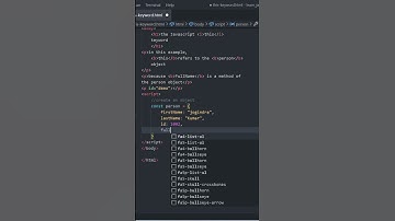 JavaScript this Keyword #html #css #javascript #thiskeyword #shorts