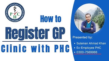 How to register GP Clinic with PHC