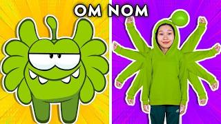 SUPER MUTANT OM NOM - Parody In Real Life | Parody of Om Nom's Story Cut the Rope | Woa Parody