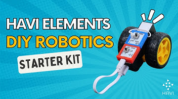 Havi Elements - DIY Robotics starter kit | Robotics toy kit for kids | 93+ Robotics creations