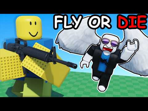 Roblox HIDE and SEEK but i can FLY...