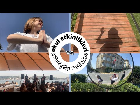 Galatasaray Üniversitesi'nde etkinlikli bir hafta | ve de yürüyüş rutinimiz