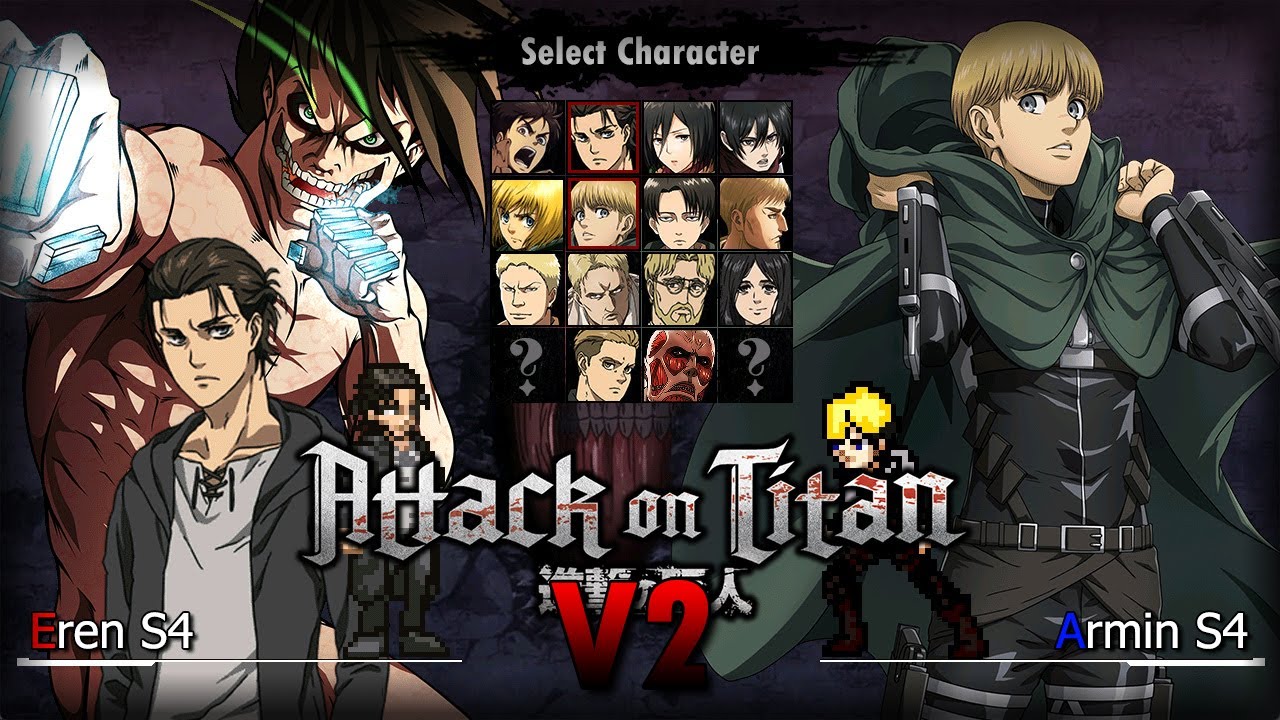 Attack on Titan Mugen V3 - DirectX (Exagear Android) 