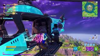 UNE PETITE REDIFFUSION SUR FORTNITE OMG JE SUIS ALLÉ SOUS LA MAP