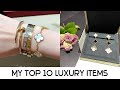 MY TOP 10 LUXURY ITEMS | Items I would buy if I were to start over - tag video