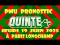 Pronostic Pmu Quinté Du Jour Jeudi 19 Juin 2025 à ParisLongchamp PRIX DU NABOB Pronostic Pmu Quinté Du Jour Jeudi 19 Juin 2025 à ParisLongchamp PRIX DU NABOB