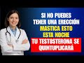 Si eres mayor y no tienes potencia, MASTICA ESTA ESPECIA hoy: Tu Testosterona subirá x5