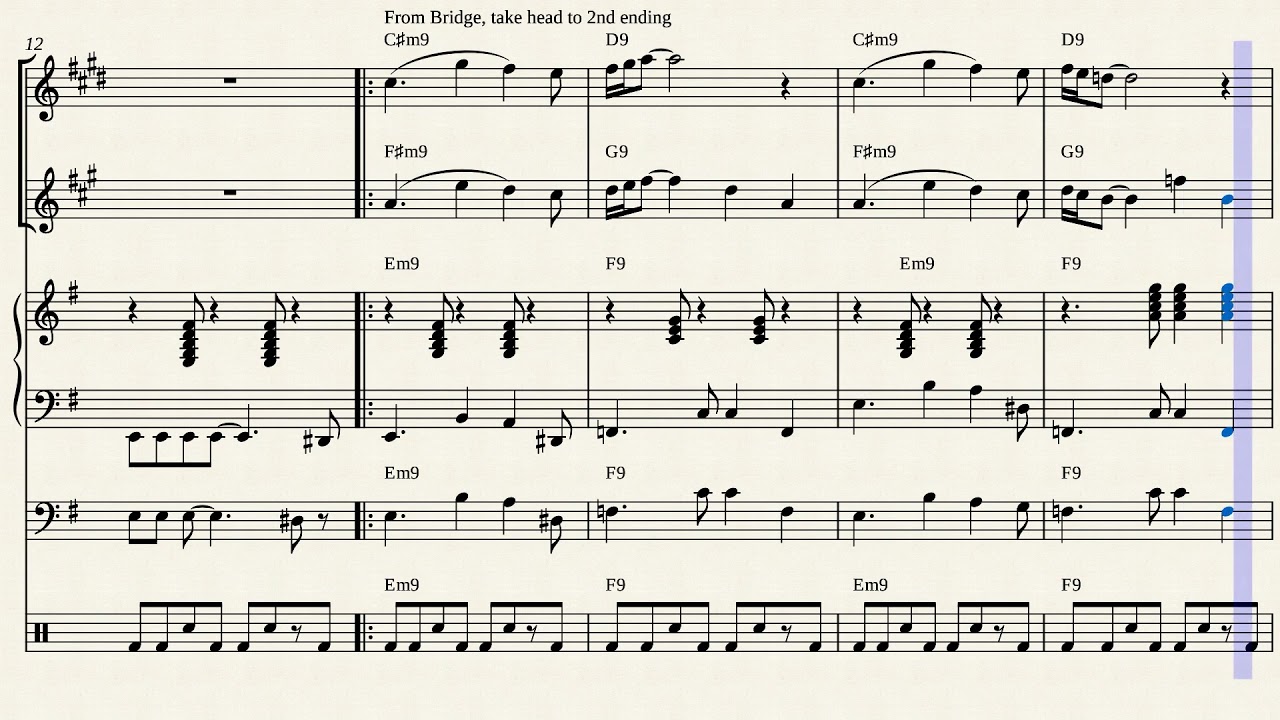 Cody Weinmann Composer: Viva (Edited) for Jazz Combo