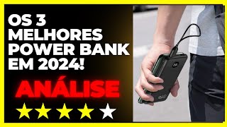 Os 3 Melhores  Power Bank em 2024! Carregador Portátil by Análise ao Consumidor 656 views 3 months ago 4 minutes, 52 seconds