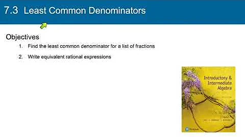 Intermediate Algebra, Section 7.3
