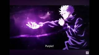 Hollow Purple Sound Designcursed Techniquepurple Hollow