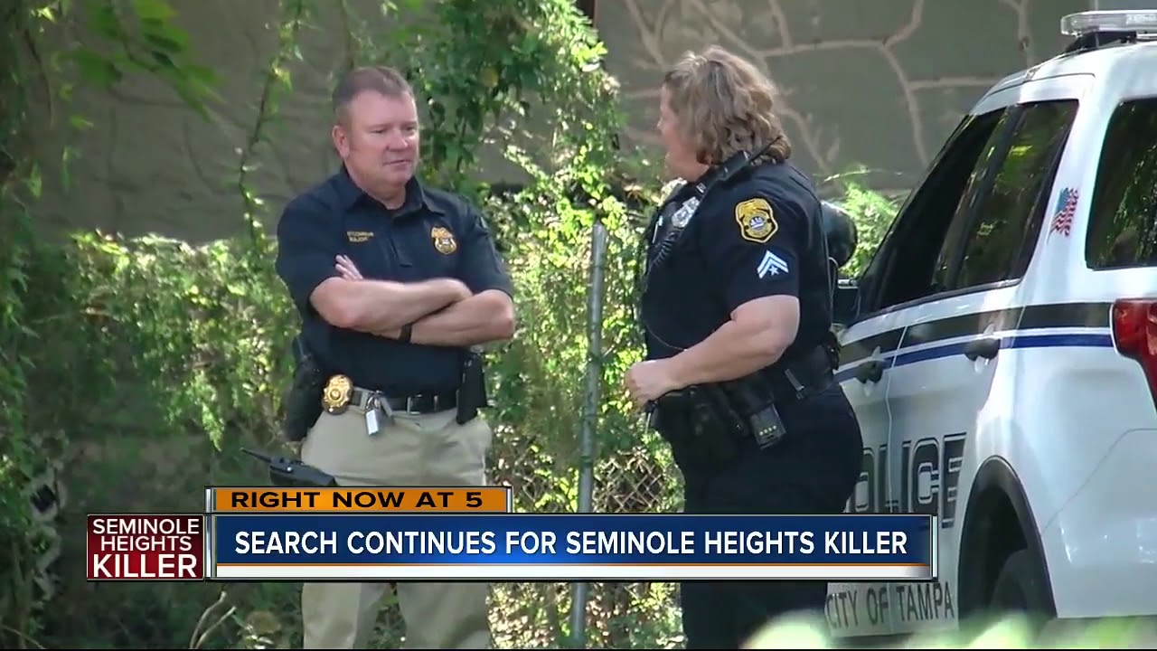 Search continues for Seminole Heights killer - YouTube