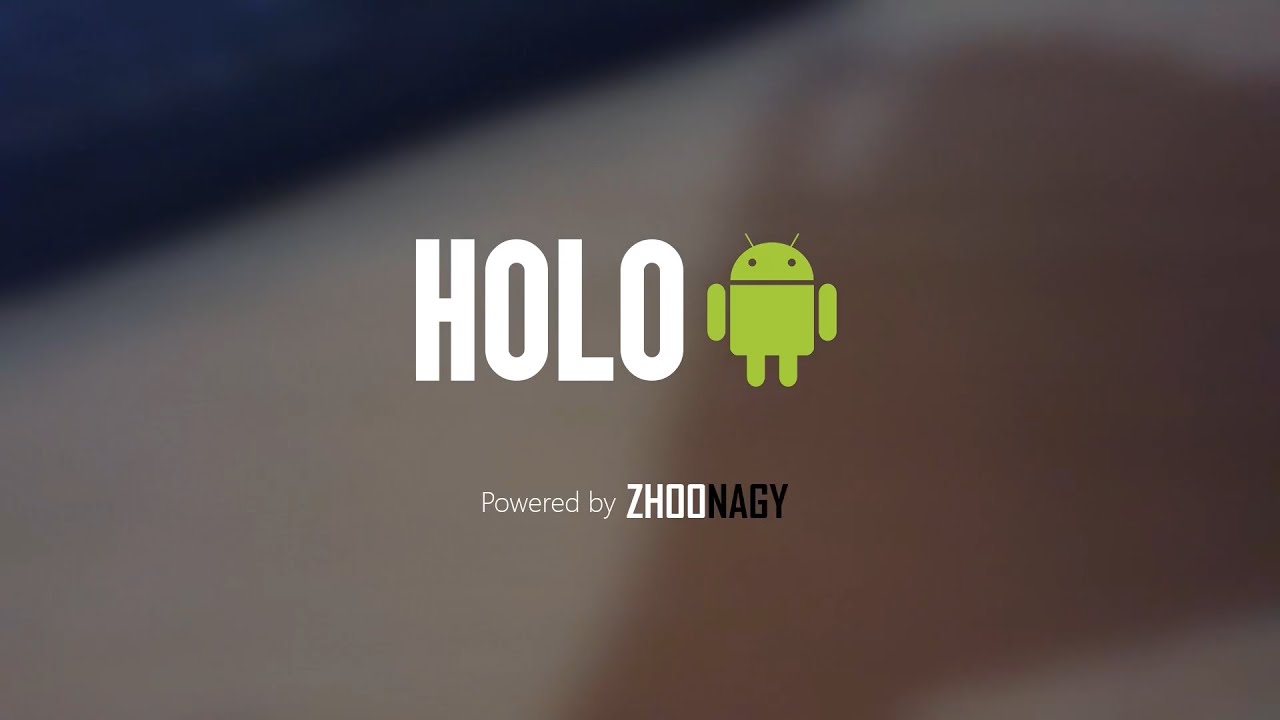 HoloDroid, an Android in Hologram