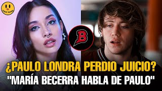 Paulo Londra PERDIÓ JUICIO CONTRA Big Ligas? | María Becerra HABLA SOBRE POLÉMICA de Paulo Londra.