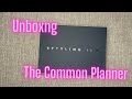 Unboxing // Sterling Ink B6 Common Planner (Full Year)