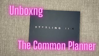 Unboxing // Sterling Ink B6 Common Planner (Full Year)