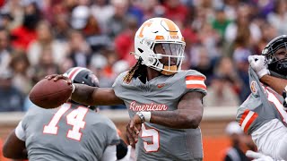 Tennessee QB Joe Milton | 2024 Senior Bowl | Every Play