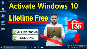 🔥 How to Activate Windows 10 Permanently for FREE Without Any Software ✅💻