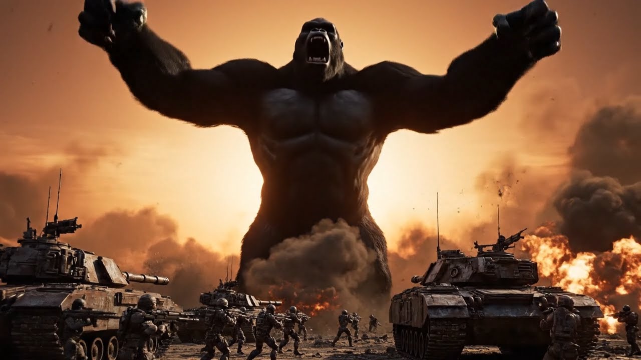 The Epic Last Stand | King Kong, Guardian Against Total Military Collapse - Humanity's Final Hope!