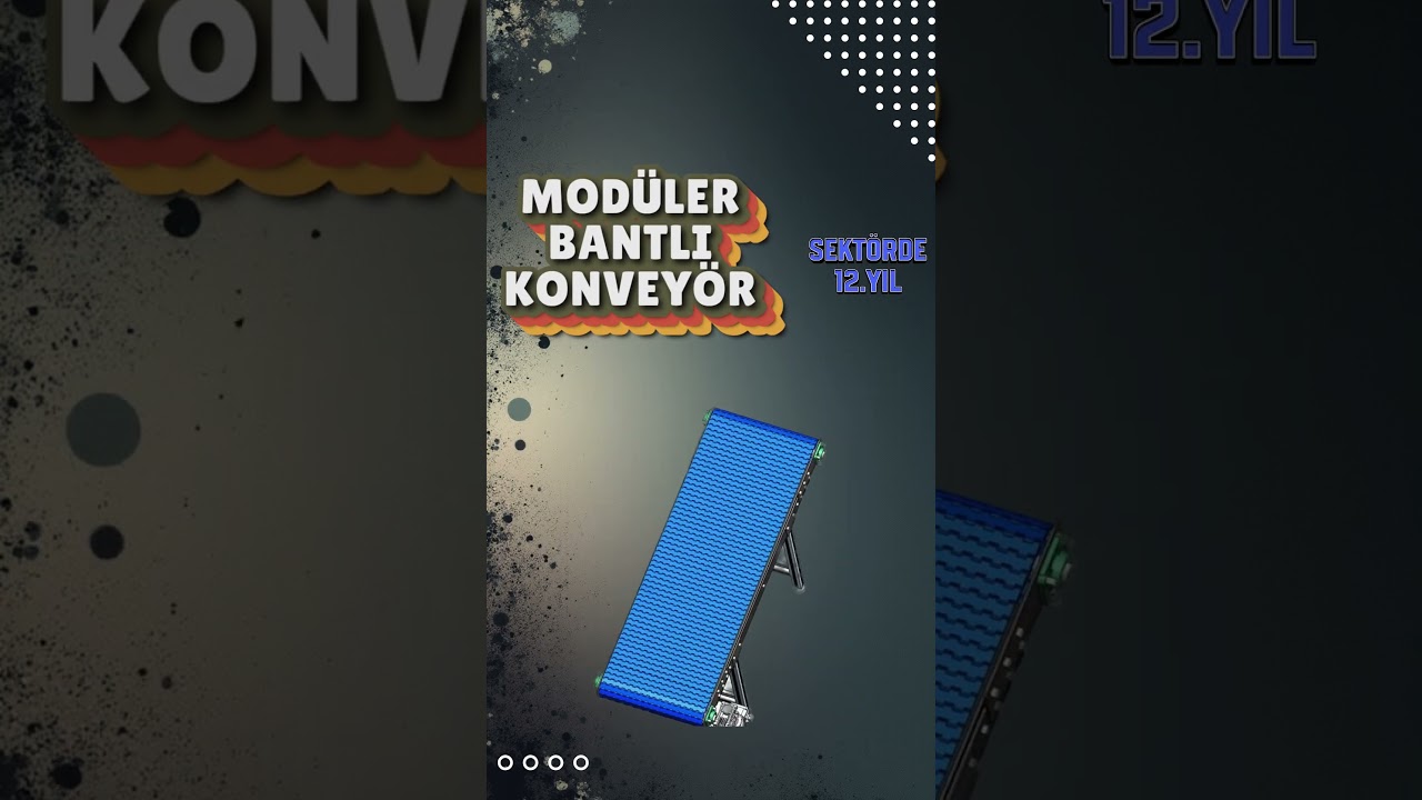 modulyar lentli konveyer Tüm Renklerde Tüm Sektörlere Göre #konveyer #robot #conveyoridler#automobile