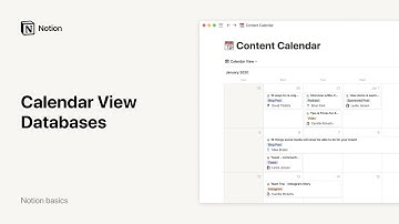 Visualização em calendário - Bases de dados