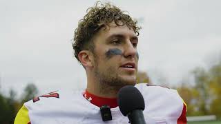 Ferris State Football - Michigan Tech Post Game - Carson Gulker