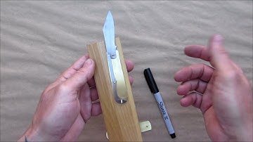 How to make a Pocket knife with bone scales! Part 2 of 4.