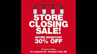 Lighting By The Sea Store Closing Sale