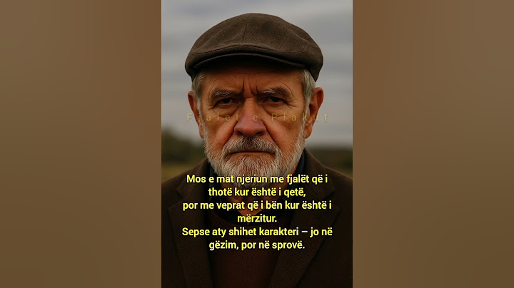 Vlerën e njeriut mos e mat në fjalë, po në sprovë