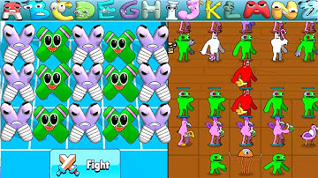 Merge Alphabet Lore Run Vs Merge Master Monster Garten, Number Lore ⭐⭐⭐⭐⭐⭐⭐⭐ abcdefghuvwxyzz