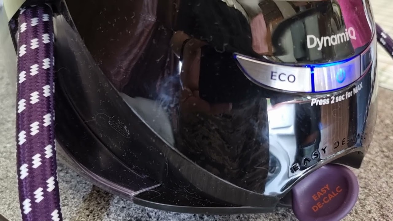 New Philips GC9675/80 iron with steam - unusual sound