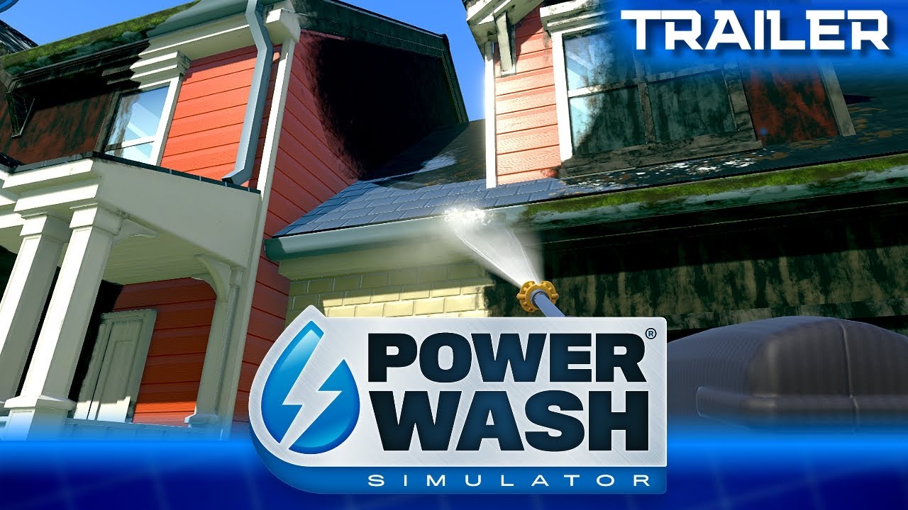 PowerWash Simulator Early Access Launch Trailer 