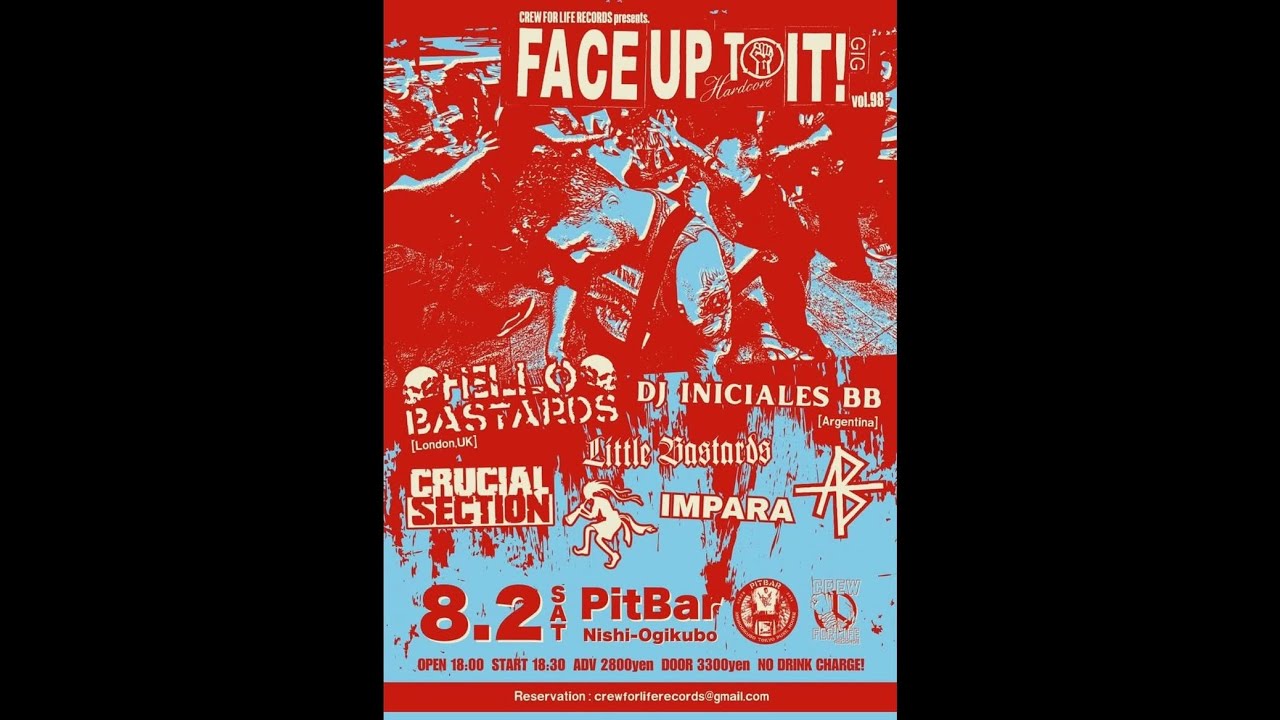 Hello Bastards - Live @ Pitbar, Tokyo, Japan 2nd August 2025