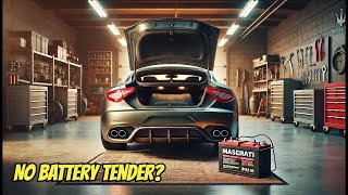 Maserati GranTurismo Battery Tender [DIY]: No More Flat Batteries