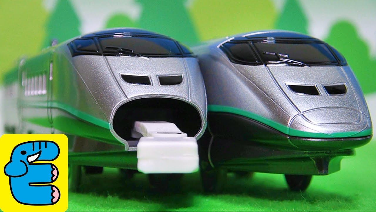 プラレール E3系1000番台新幹線つばさ (連結仕様) 改造 Plarail Upgrade Series E3-1000 Shinkansen Tsubasa [English Subs]