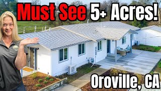 Check out this 5+ Acre Property in Oroville, CA | Oroville Property Tours | Nov 2024