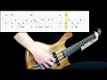 Arctic Monkeys - When The Sun Goes Down (Bass Cover) (Play Along Tabs In Video)