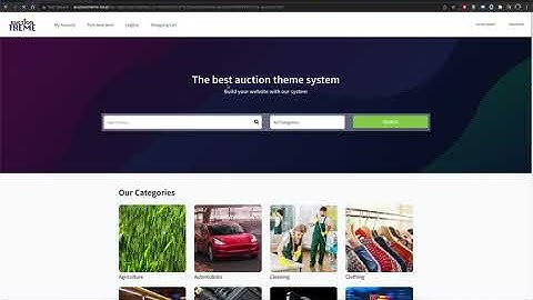 How to create a seat auction website. Using WordPress framework.