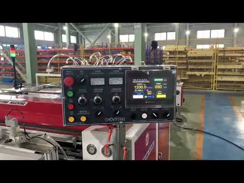 Bottom Sealing Bag with hole Bag Making Machine #chovyting #plasticbag