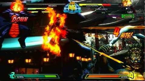MvC3 (PS3) Ranked Match # Nice win streak