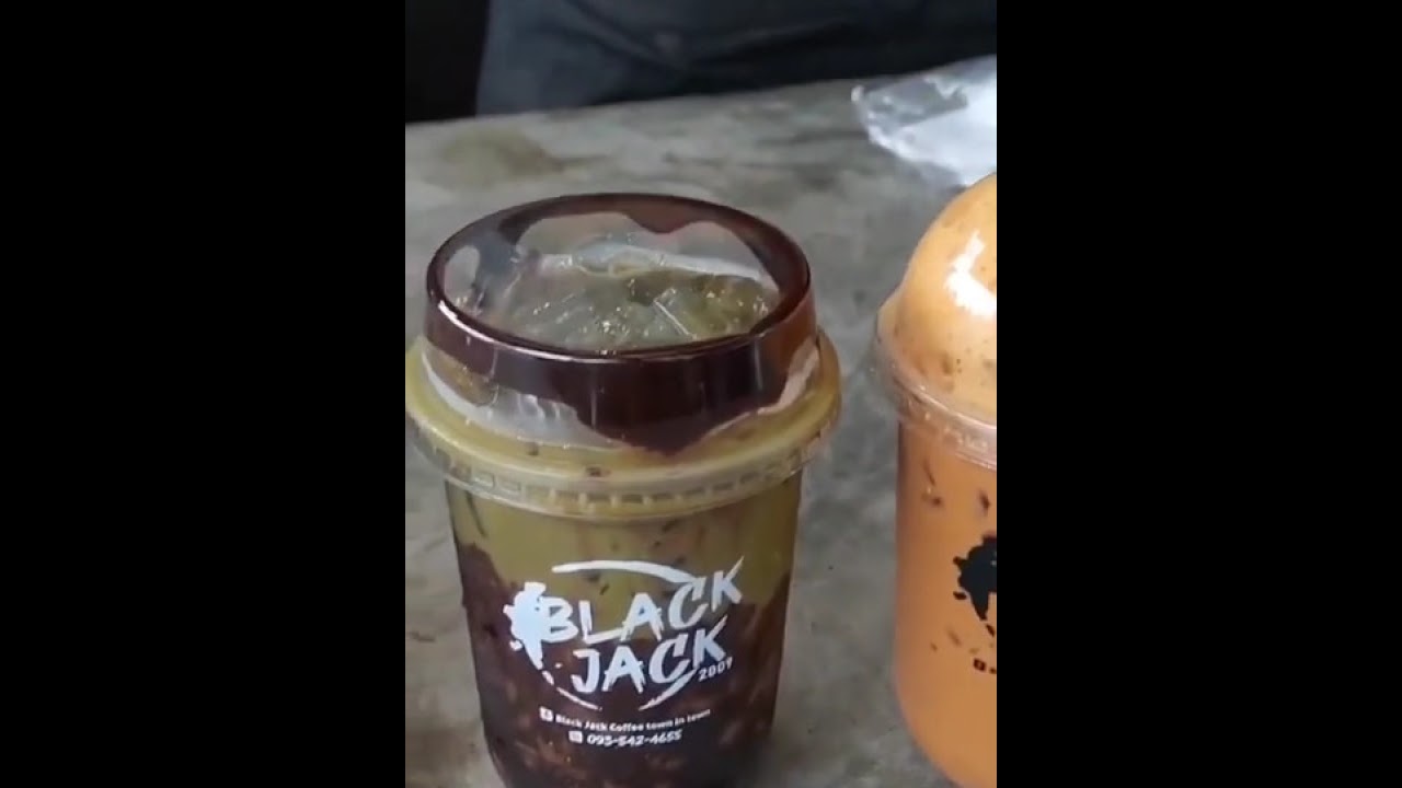โกโก้หนึบ Black Jack Coffee ย่านทาวน์อินทาวน์ แก้วละ 40฿ มนุษย์ป้าพา